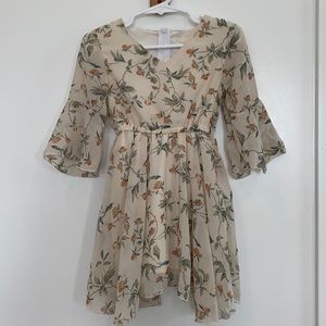 Knotted fern 3t dress